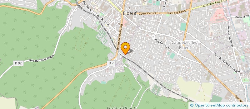 localisation de l'entreprise MONSIEUR DIAMANTINO DUARTE FERREIRA  ELBEUF