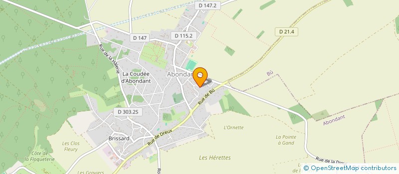 localisation de l'entreprise MONSIEUR DIAMANTINO LOPES à ABONDANT