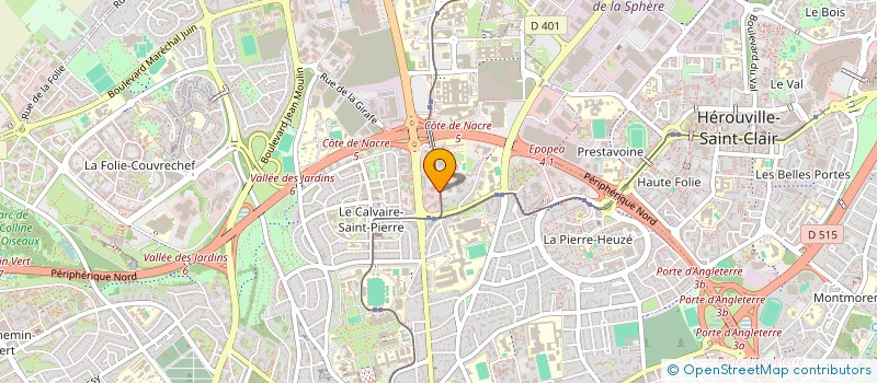 localisation de l'entreprise MONSIEUR DIAMBERE SACKO à CAEN
