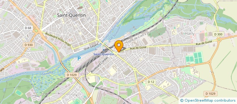 localisation de l'entreprise MONSIEUR DIAMOU SOUARE à SAINT-QUENTIN