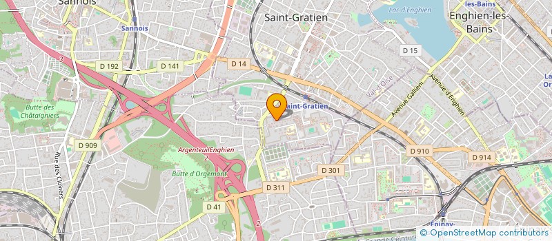 localisation de l'entreprise MONSIEUR DIAN DIALLO  SAINT-GRATIEN