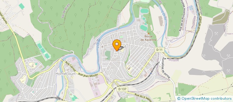 localisation de l'entreprise MONSIEUR DIANE CASAGRANDE  JUF