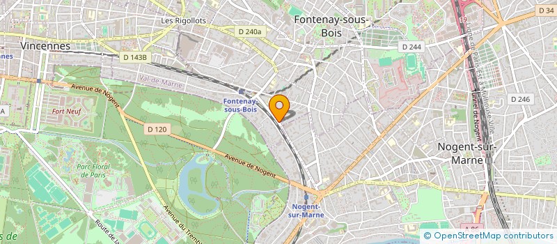 localisation de l'entreprise MONSIEUR DIANGO DIAKITE à FONTENAY-SOUS-BOIS