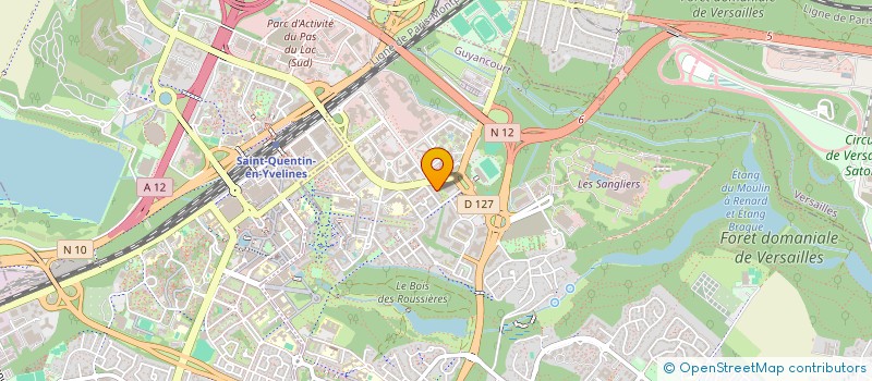 localisation de l'entreprise MONSIEUR DIANGUINE DIALLO  GUYANCOURT