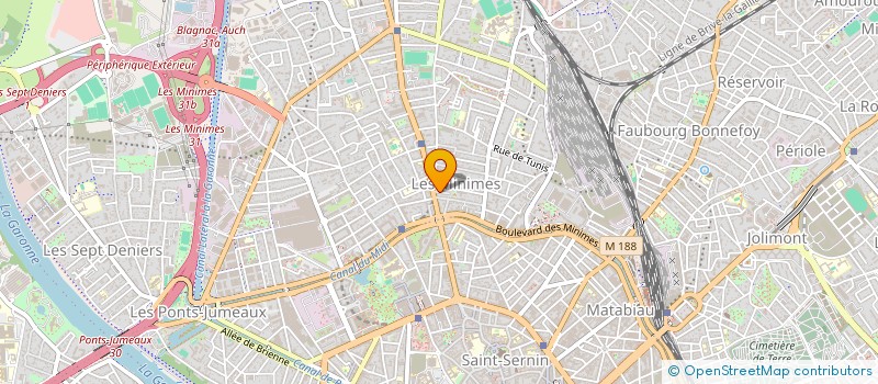 localisation de l'entreprise MONSIEUR DIANIGINA WADIOUU à TOULOUSE