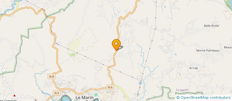 localisation de l'entreprise MONSIEUR DIANY REMY  LE MARIN