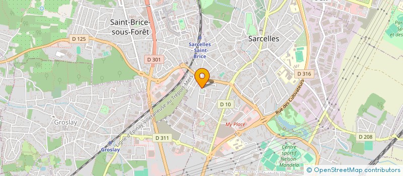 localisation de l'entreprise MONSIEUR DIARIO VILCENT à SARCELLES