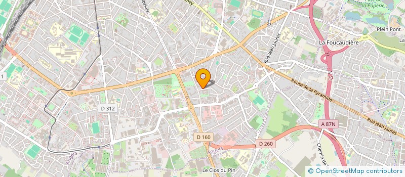 localisation de l'entreprise MONSIEUR DIARRA CONDE à ANGERS