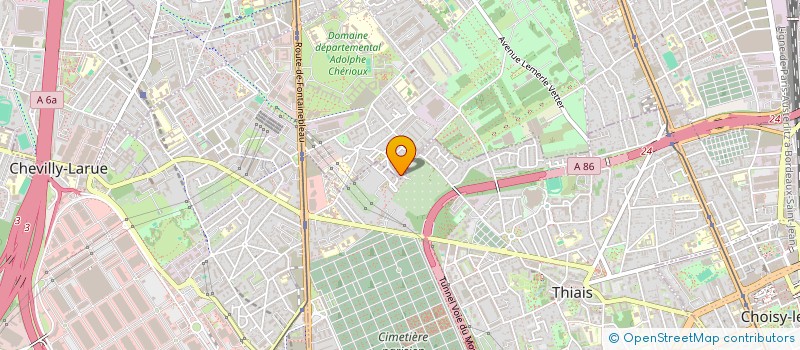 localisation de l'entreprise MONSIEUR DIARRA KANTE à VITRY-SUR-SEINE