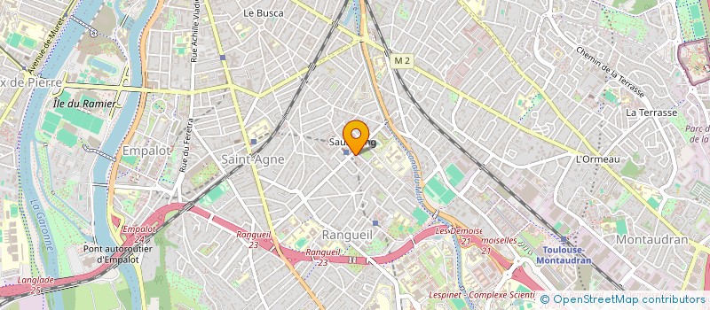 localisation de l'entreprise MONSIEUR DIAS ALEXANDRE  TOULOUSE