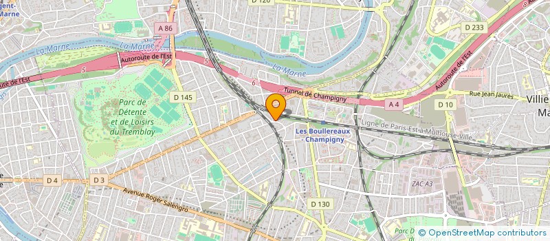 localisation de l'entreprise MONSIEUR DIAS PEDRO MIGUEL à CHAMPIGNY-SUR-MARNE