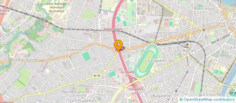 localisation de l'entreprise MONSIEUR DIASSONAMA ANDRE à TOULOUSE