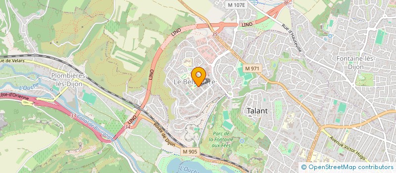 localisation de l'entreprise MONSIEUR DIAWOYE MAGASSA  TALANT