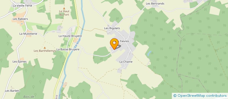 localisation de l'entreprise MONSIEUR DIB COTTET à LA FERTE-LOUPIERE
