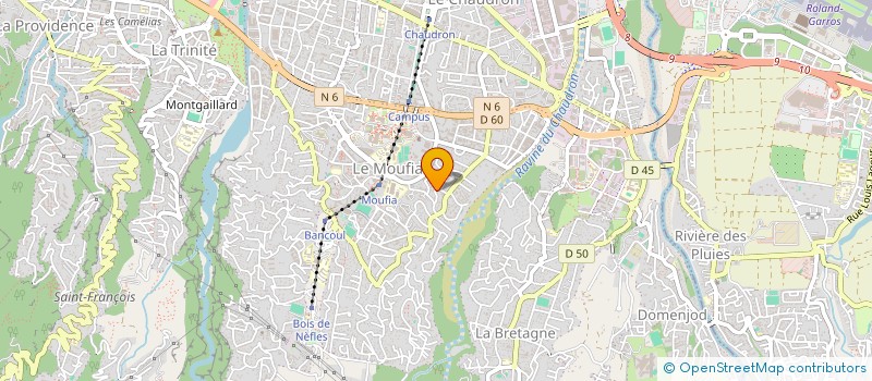 localisation de l'entreprise MONSIEUR DICKLAN HOARAU à SAINT-DENIS