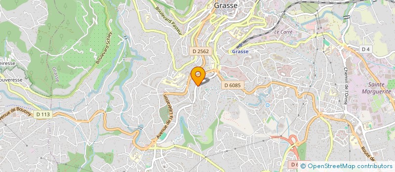 localisation de l'entreprise MONSIEUR DICLAN GIUGLARIS  GRASSE