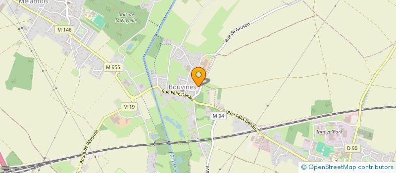 localisation de l'entreprise MONSIEUR DIDAN BENOUIS  BOUVINES