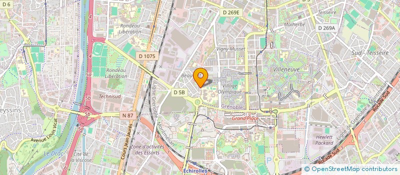 localisation de l'entreprise MONSIEUR DIDARAHMAD SAIDZADA  GRENOBLE