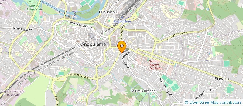 localisation de l'entreprise MONSIEUR DIDARUL HAQUE à ANGOULEME
