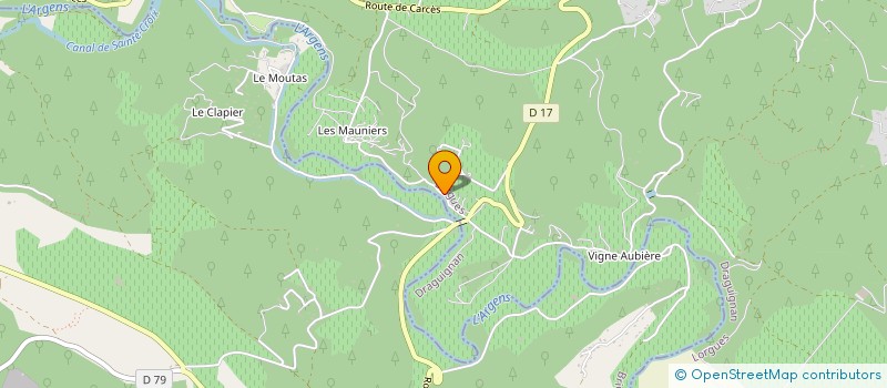 localisation de l'entreprise MONSIEUR DIDER JAMINET à LORGUES