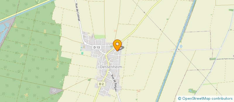 localisation de l'entreprise MONSIEUR DIDER OTTERMANN  DESSENHEIM