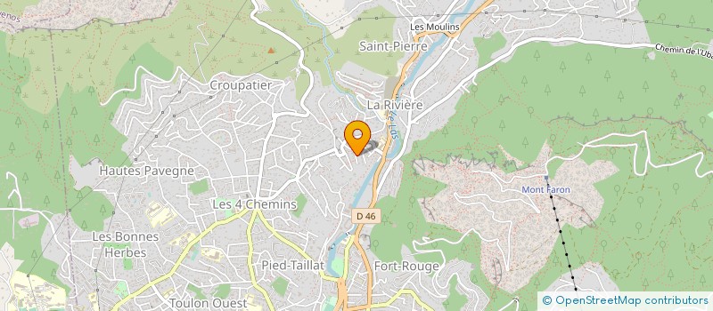 localisation de l'entreprise MONSIEUR DIDIER ABELA  TOULON