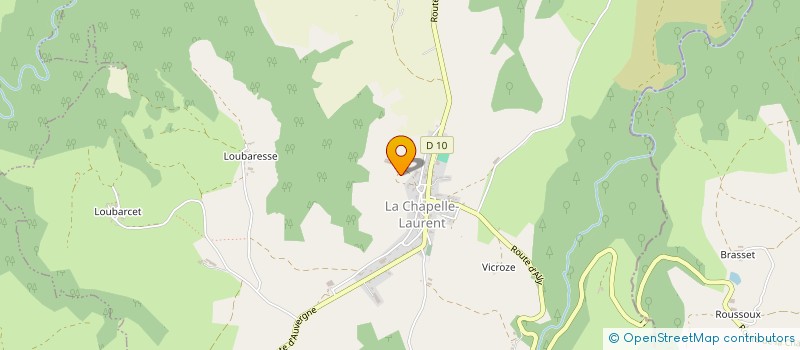 localisation de l'entreprise MONSIEUR DIDIER ACHALME à MASSIAC