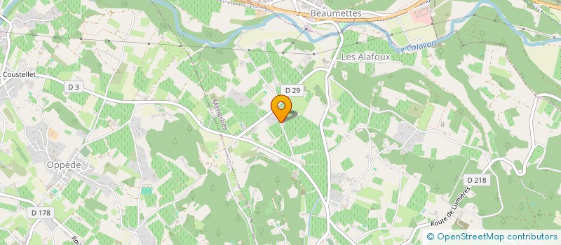 localisation de l'entreprise MONSIEUR DIDIER ACHARD  MENERBES