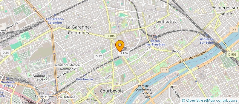 localisation de l'entreprise MONSIEUR DIDIER ADAM à COURBEVOIE