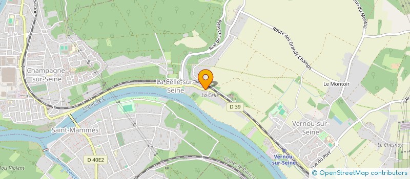 localisation de l'entreprise MONSIEUR DIDIER ADAMS à VERNOU-LA-CELLE-SUR-SEINE