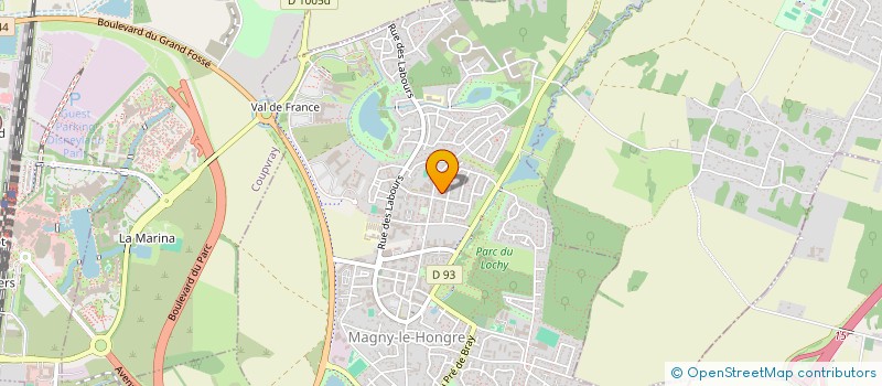 localisation de l'entreprise MONSIEUR DIDIER AFFAINIE  MAGNY-LE-HONGRE