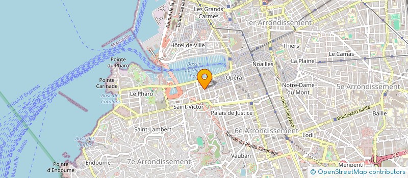 localisation de l'entreprise MONSIEUR DIDIER AHOUSSINOU à MARSEILLE