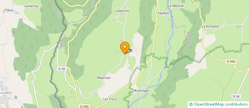 localisation de l'entreprise MONSIEUR DIDIER AJALBERT à SAINT-MARTIN-SOUS-VIGOUROUX