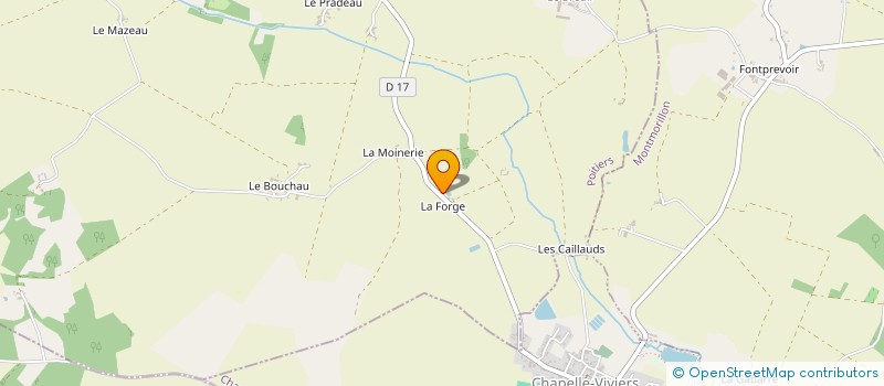 localisation de l'entreprise MONSIEUR DIDIER ALBEAUX  CHAUVIGNY