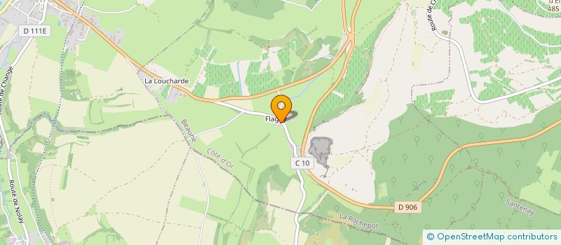 localisation de l'entreprise MONSIEUR DIDIER ALCEGA  LA ROCHEPOT