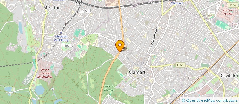 localisation de l'entreprise MONSIEUR DIDIER ALLAIRE à CLAMART