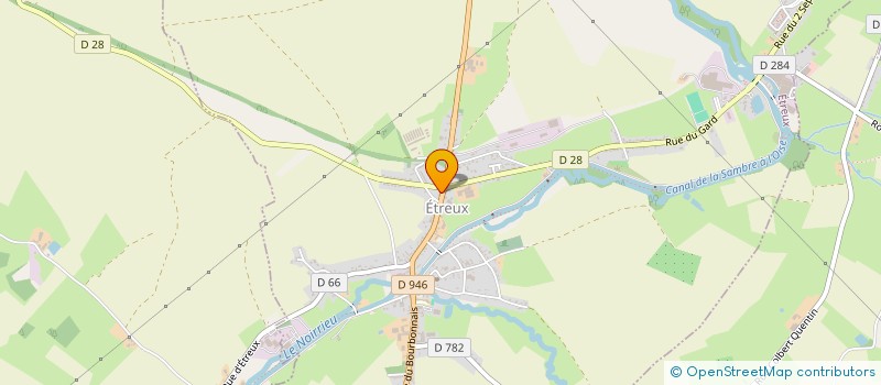 localisation de l'entreprise MONSIEUR DIDIER ALLART  ETREUX