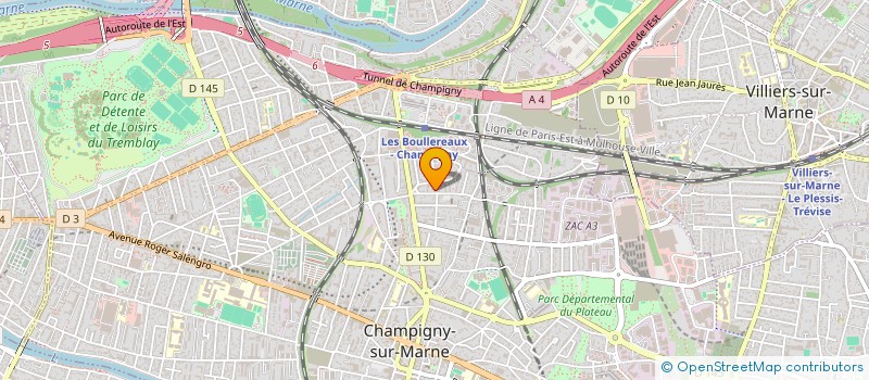 localisation de l'entreprise MONSIEUR DIDIER ALOUANE à CHAMPIGNY-SUR-MARNE