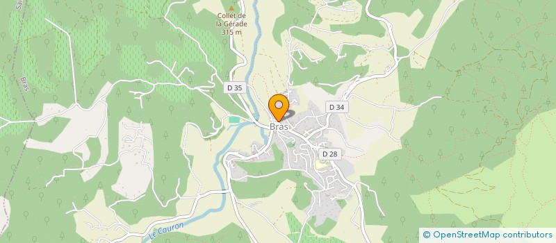 localisation de l'entreprise MONSIEUR DIDIER AMBARD  BRAS