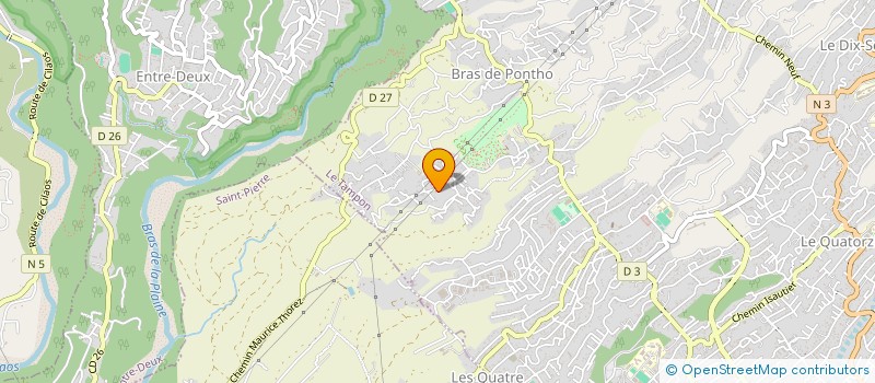 localisation de l'entreprise MONSIEUR DIDIER AMONY  LE TAMPON