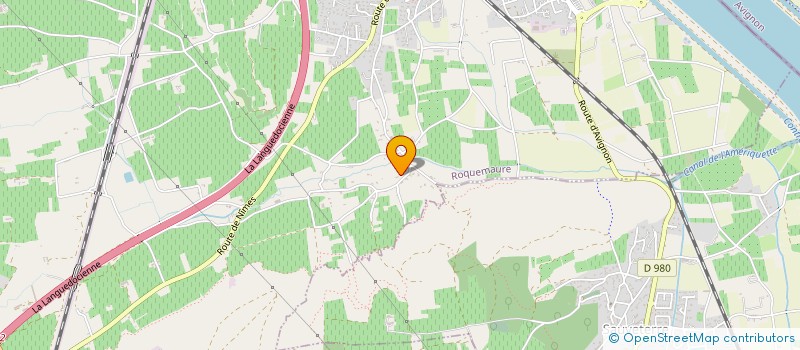 localisation de l'entreprise MONSIEUR DIDIER ANDRE ALARI  ROQUEMAURE