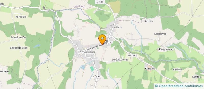 localisation de l'entreprise MONSIEUR DIDIER ANTON à LANVAUDAN