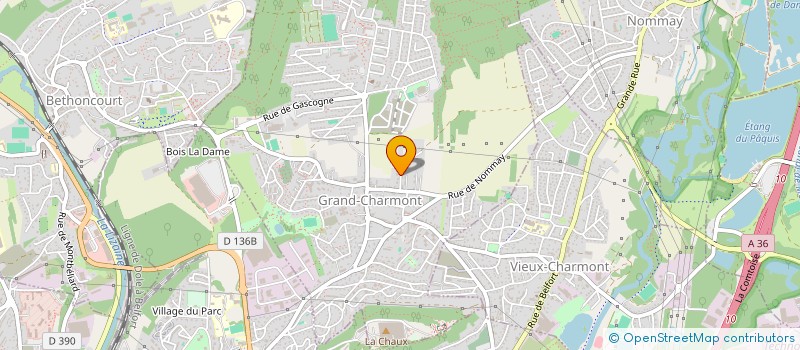 localisation de l'entreprise MONSIEUR DIDIER APPOINTAIRE  GRAND-CHARMONT