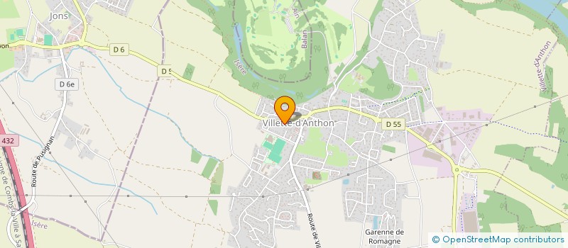 localisation de l'entreprise MONSIEUR DIDIER ARAIGNOUS  VILLETTE-D'ANTHON