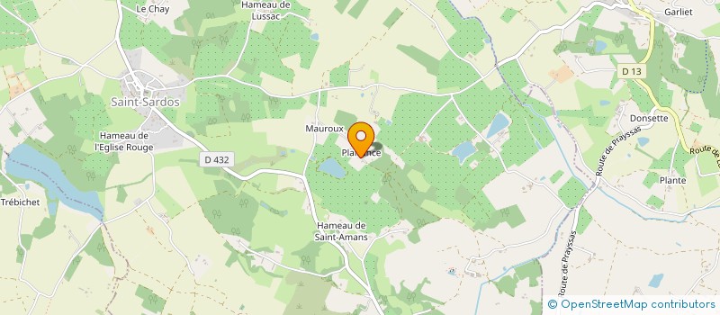 localisation de l'entreprise MONSIEUR DIDIER ARCHE  SAINT-SARDOS