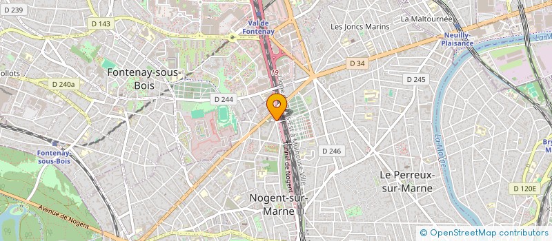 localisation de l'entreprise MONSIEUR DIDIER ARNAUD  NOGENT-SUR-MARNE