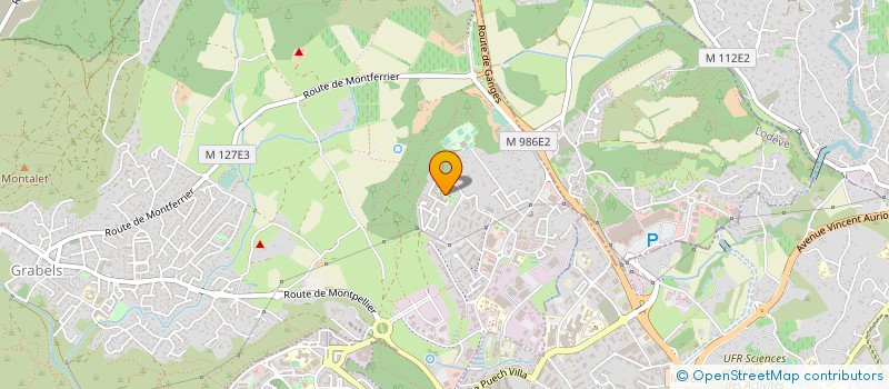 localisation de l'entreprise MONSIEUR DIDIER ARQUER-RUBINAT  GRABELS