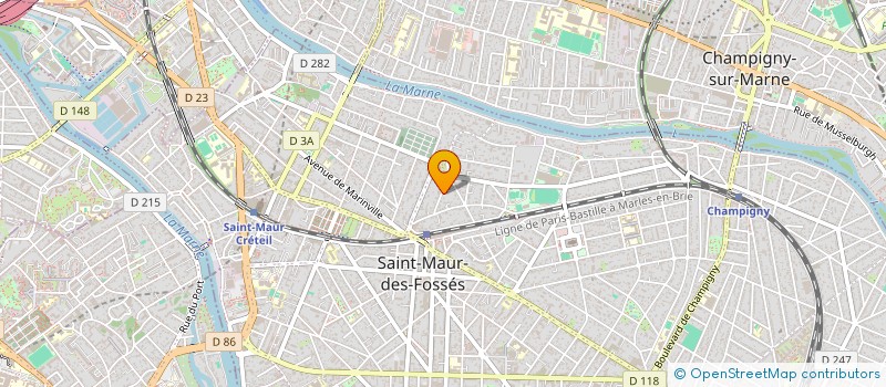 localisation de l'entreprise MONSIEUR DIDIER ATLANI à SAINT-MAUR-DES-FOSSES