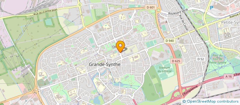 localisation de l'entreprise MONSIEUR DIDIER AUBARD à GRANDE-SYNTHE