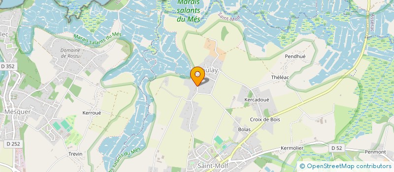 localisation de l'entreprise MONSIEUR DIDIER AUBE  SAINT-MOLF